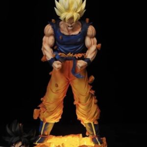 SSJ Goku vs LED