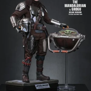 Star Wars: The Mandalorian Din Djarin & Grogu Deluxe Hot Toys