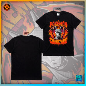 Camiseta CHARIZARD POKÉMON Ref-0019