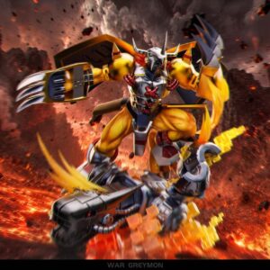 Digimon CN Studio Wargreymon Vs Machinedramon