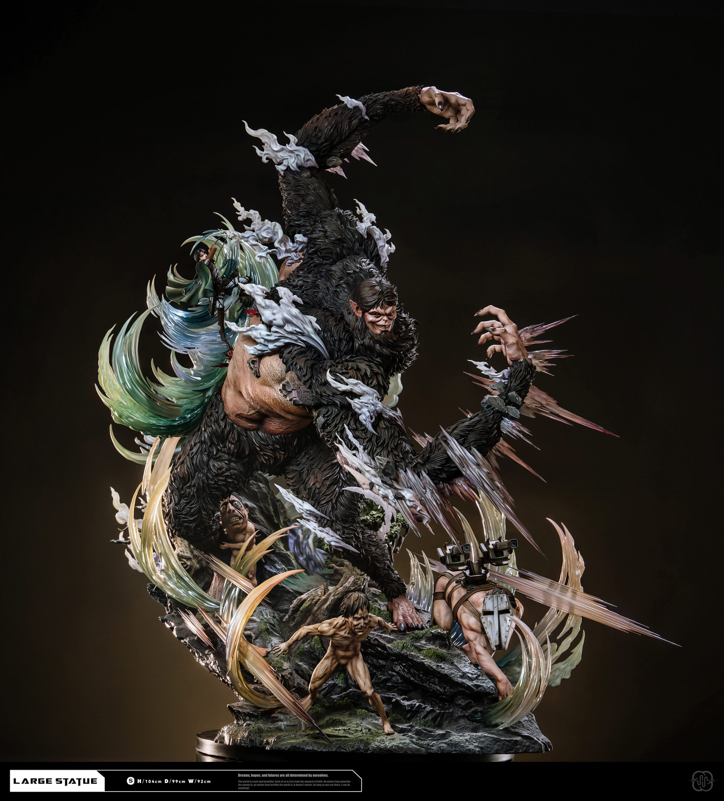 Attack On Titan Hertz Studio Beasts on the Prowl - Figuresstock.com