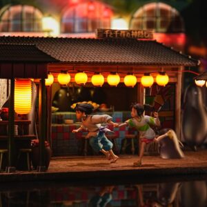 Spirited Away OPM Studio Running Chihiro and Haku