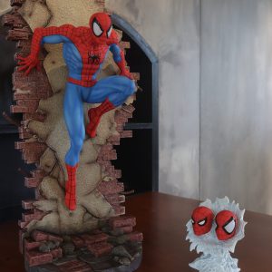 Marvel 27Abyss Studio SpiderMan Wall Climbing