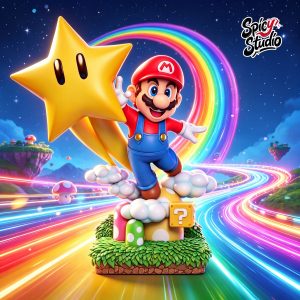 Super Mario Spicy Studio Mario