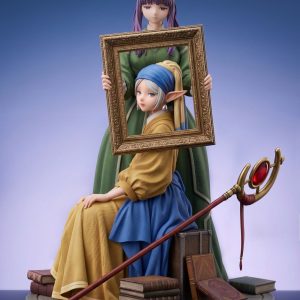 Soso no Frieren Galaxy Studio Frieren Wearing A Pearl Earring