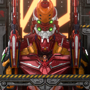 Neo Genesis Evangelion Meow Studio EVA 02 x Asuka
