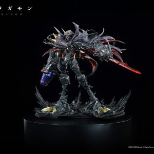Omegamon Cross Studio Zwart Defeat