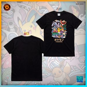 Camiseta POKEMONS BASE Ref-0051