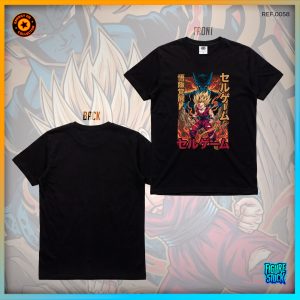 Camiseta GOHAN y CELL Ref-0058