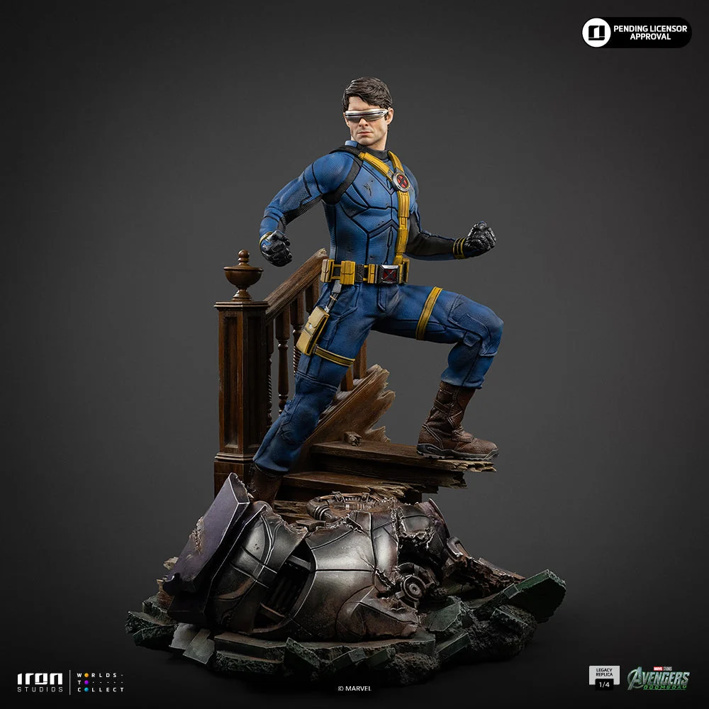 Cyclops Avengers: Doomsday Legacy Replica – Iron Studios Resina 1/4 - Imagen 24