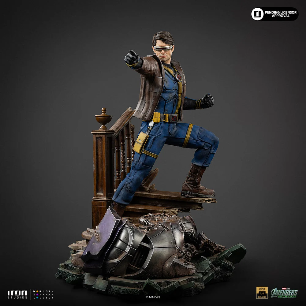 Cyclops Avengers: Doomsday Legacy Replica – Iron Studios Resina 1/4 - Imagen 4