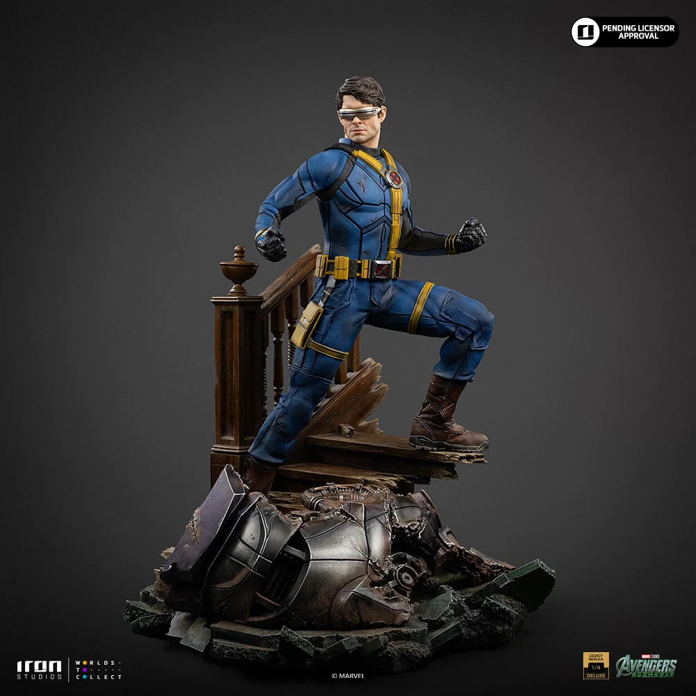 Cyclops Avengers: Doomsday Legacy Replica – Iron Studios Resina 1/4 - Imagen 6