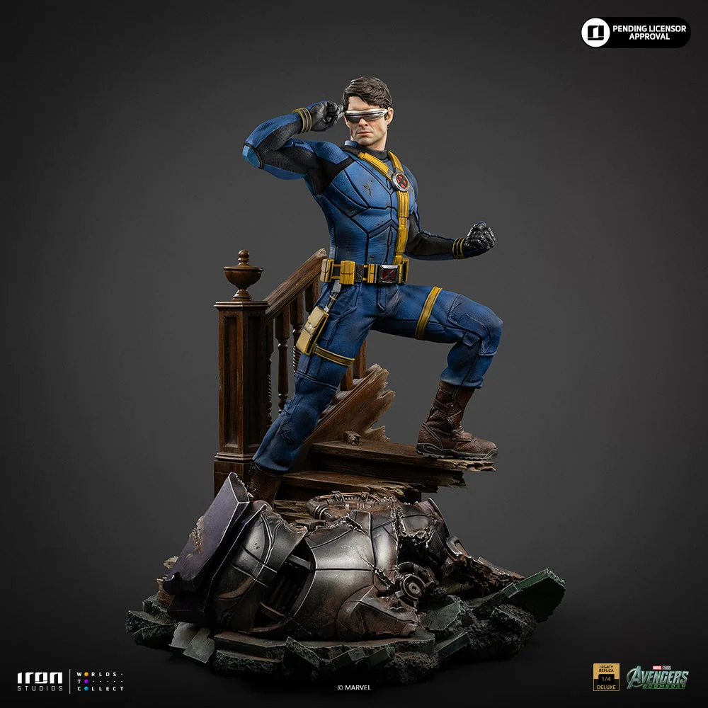 Cyclops Avengers: Doomsday Legacy Replica – Iron Studios Resina 1/4 - Imagen 5