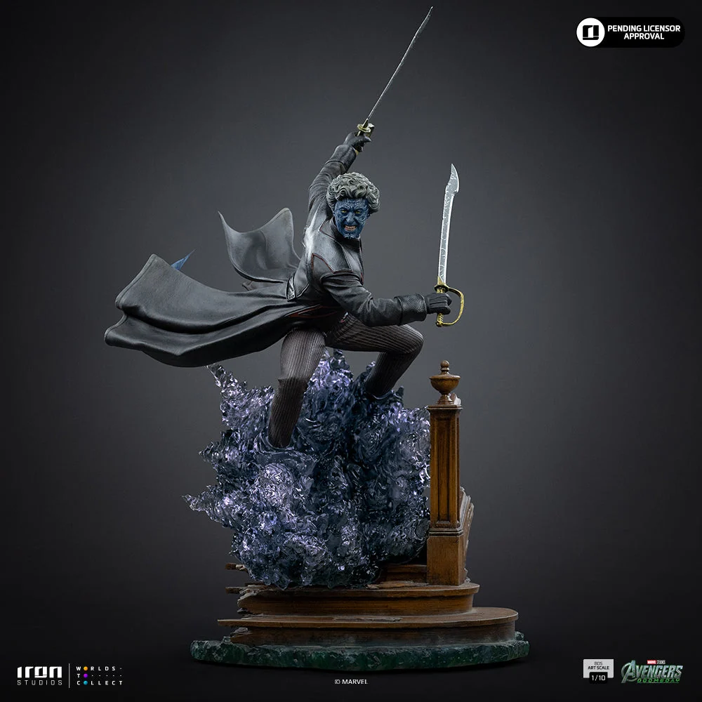 Iron Studios – Marvel Movies – Avengers: Doomsday – Nightcrawler Resina 1/10 - Imagen 5