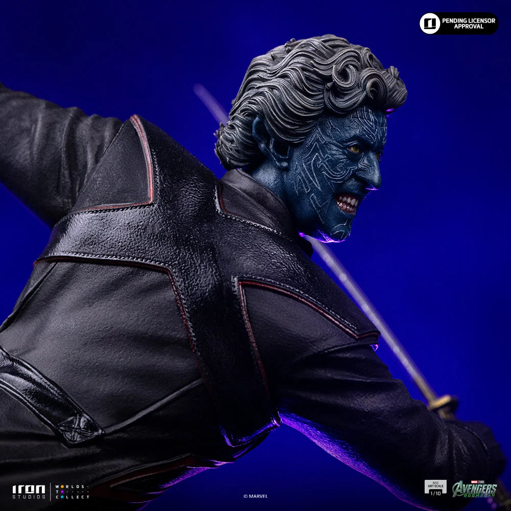Iron Studios – Marvel Movies – Avengers: Doomsday – Nightcrawler Resina 1/10 - Imagen 11