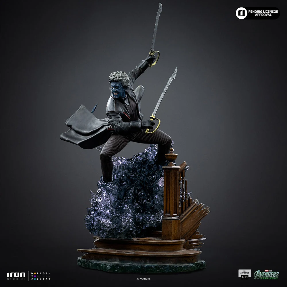 Iron Studios – Marvel Movies – Avengers: Doomsday – Nightcrawler Resina 1/10 - Imagen 4