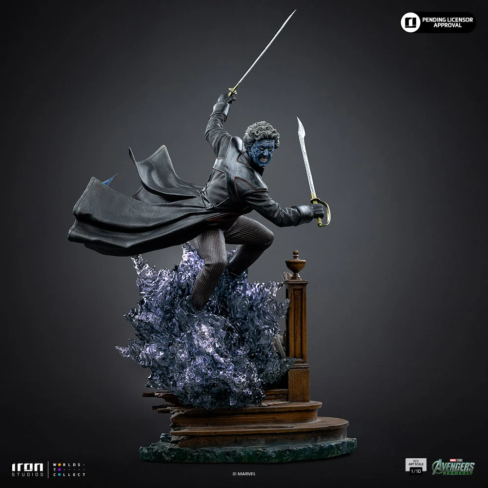 Iron Studios – Marvel Movies – Avengers: Doomsday – Nightcrawler Resina 1/10 - Imagen 6