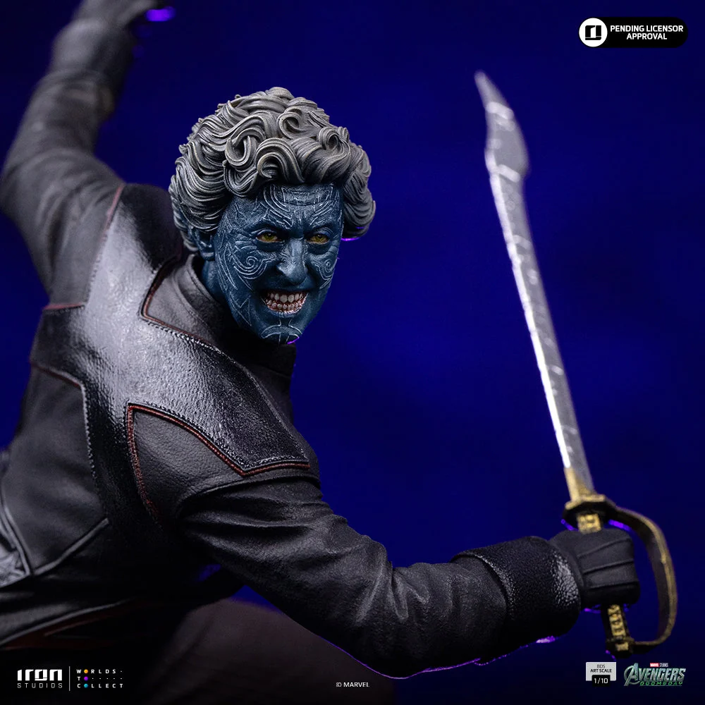 Iron Studios – Marvel Movies – Avengers: Doomsday – Nightcrawler Resina 1/10 - Imagen 10