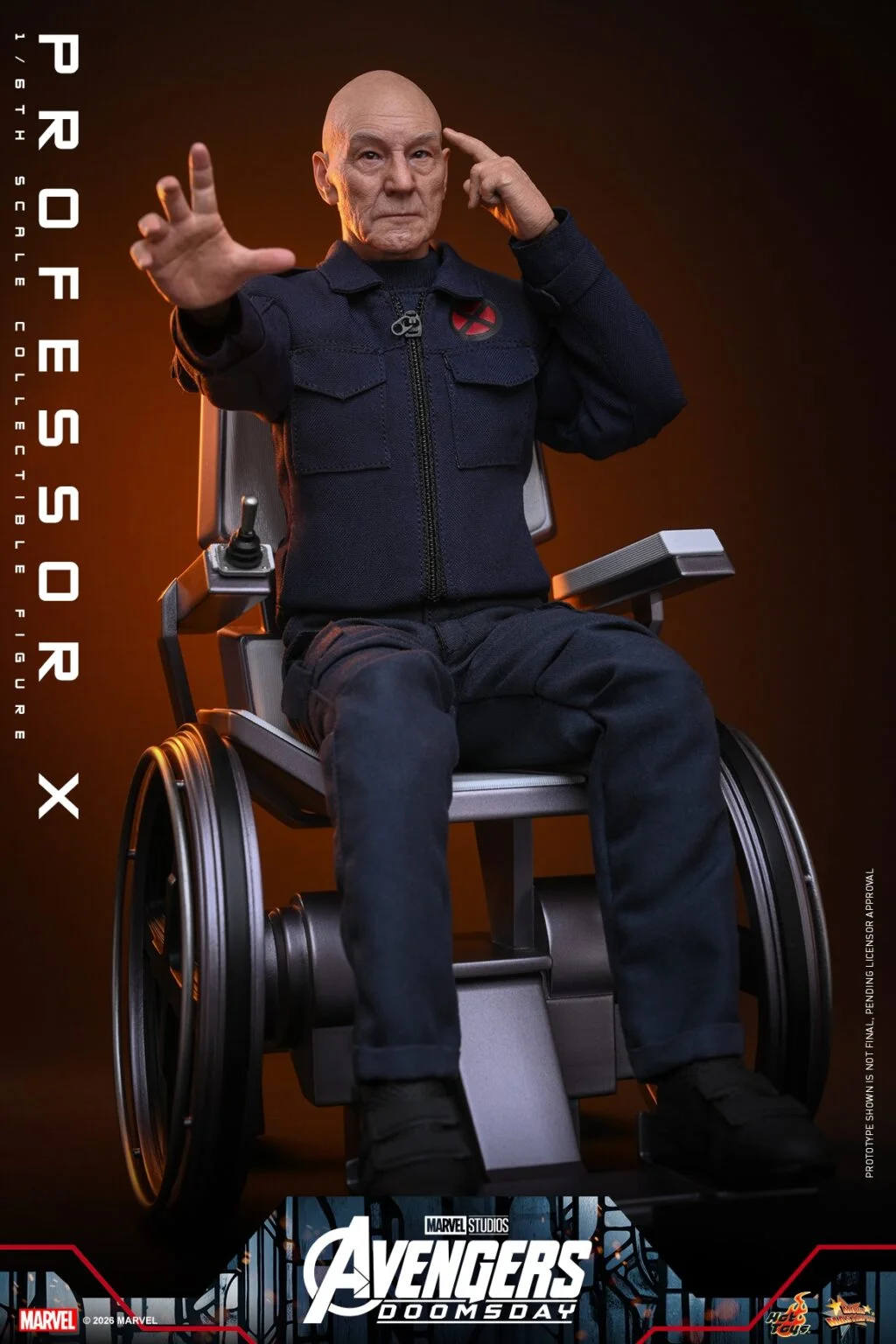 Hot Toys Professor X MMS917 – Avengers: Doomsday - Imagen 3