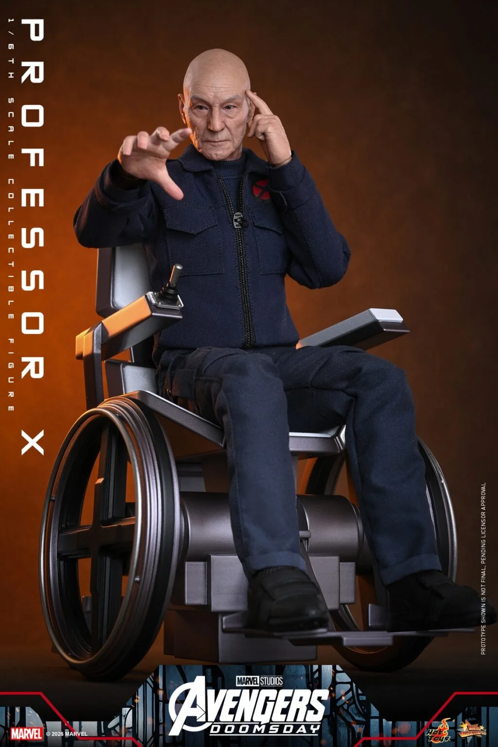 Hot Toys Professor X MMS917 – Avengers: Doomsday - Imagen 20