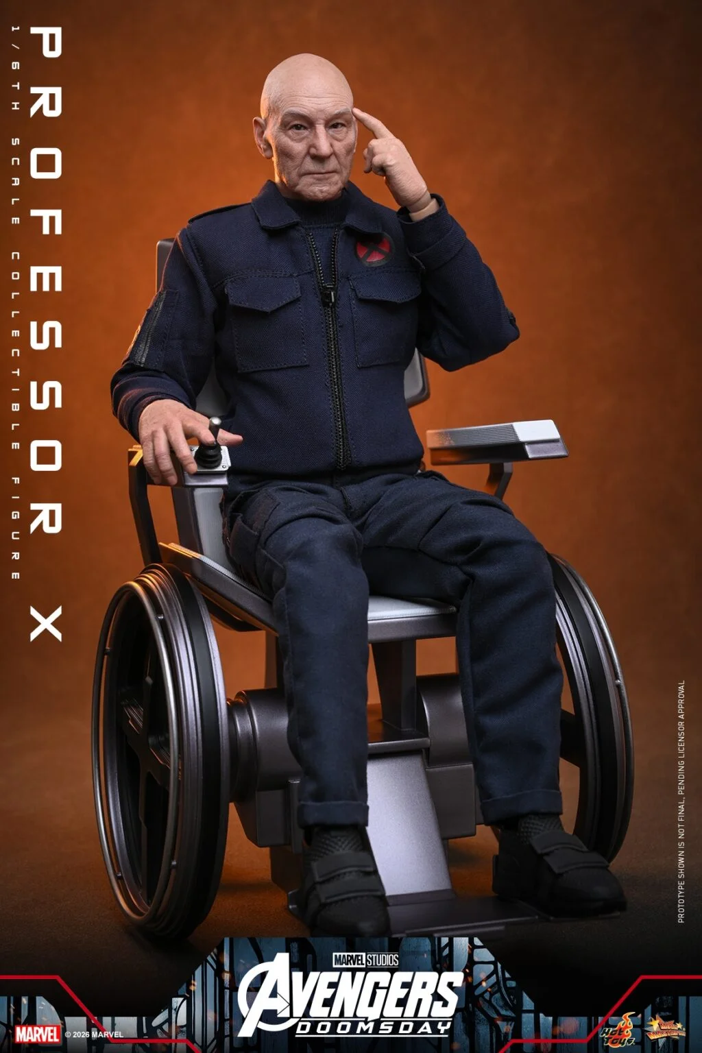 Hot Toys Professor X MMS917 – Avengers: Doomsday - Imagen 6