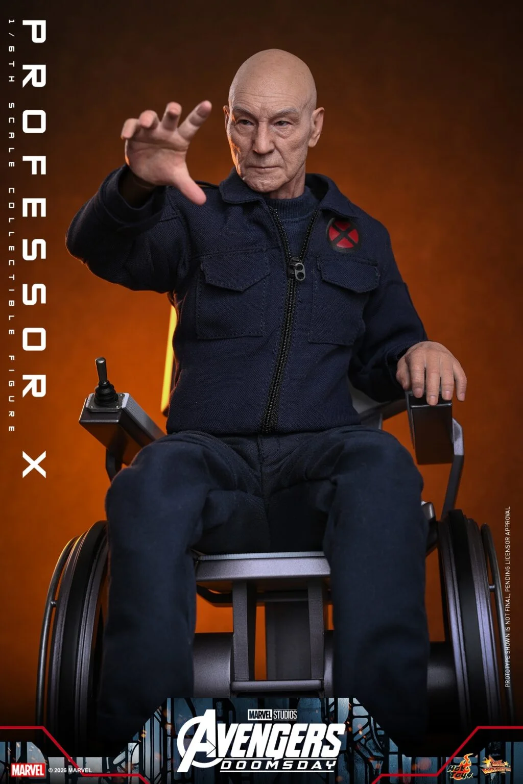 Hot Toys Professor X MMS917 – Avengers: Doomsday - Imagen 8