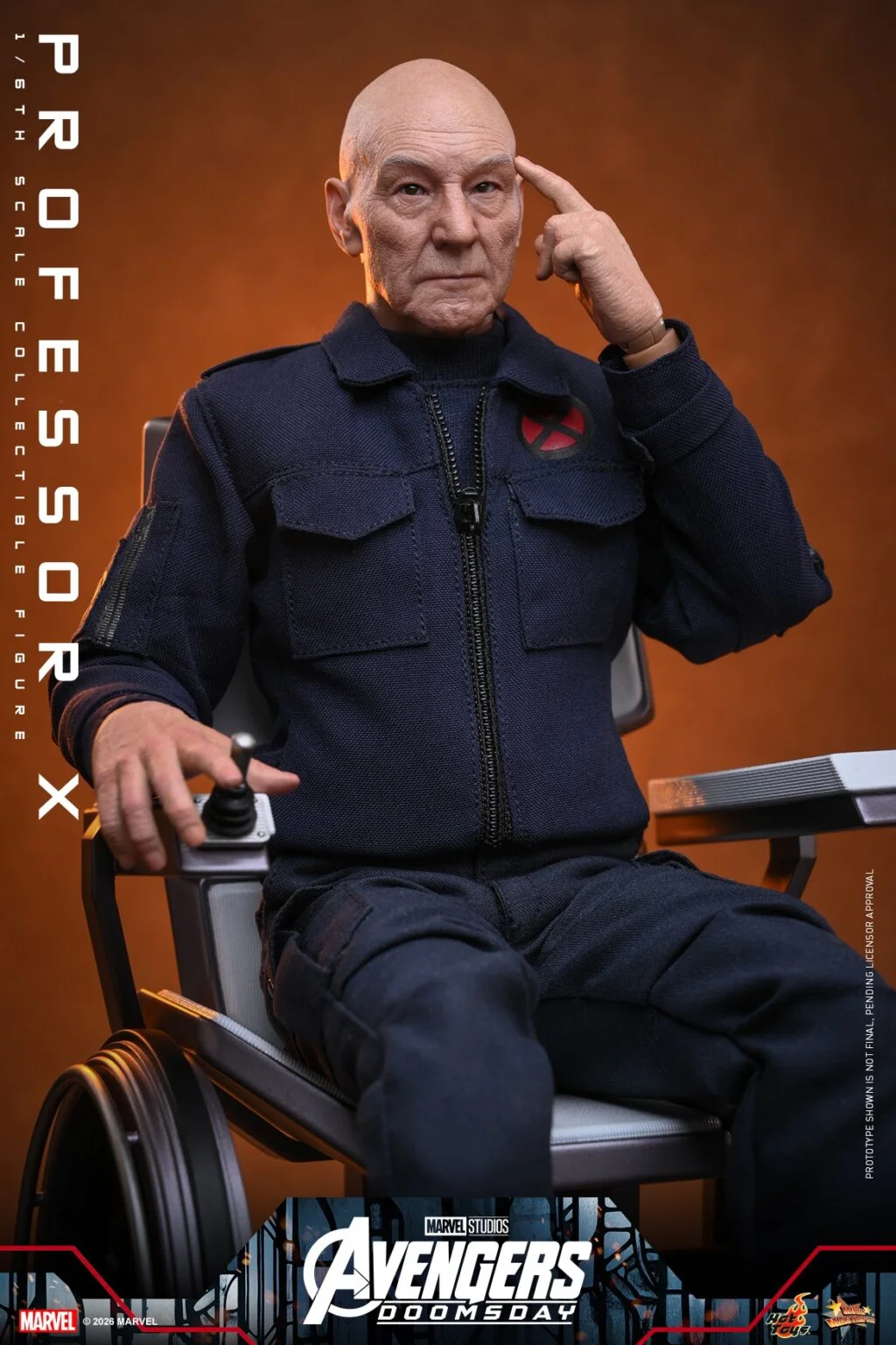 Hot Toys Professor X MMS917 – Avengers: Doomsday - Imagen 9