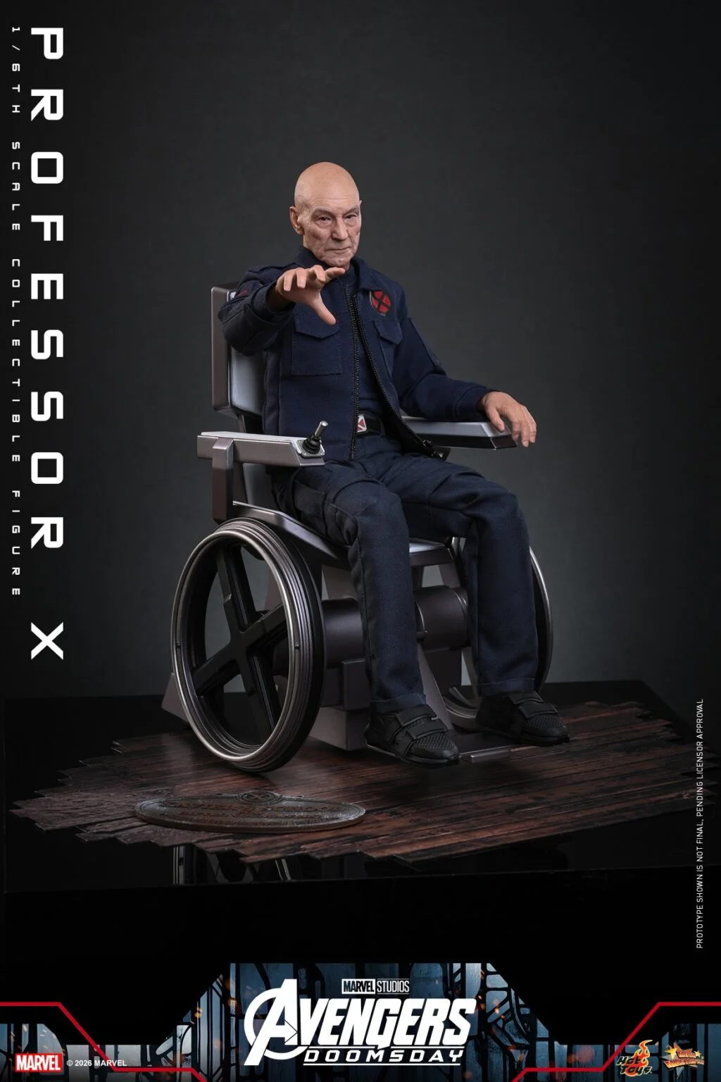 Hot Toys Professor X MMS917 – Avengers: Doomsday - Imagen 10