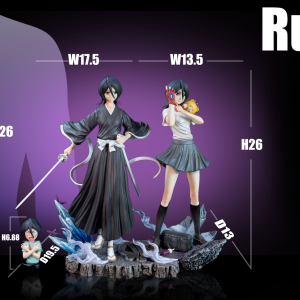 WoYo Model Power Studio Rukia Kuchiki 1/6 Bleach estatua de resina