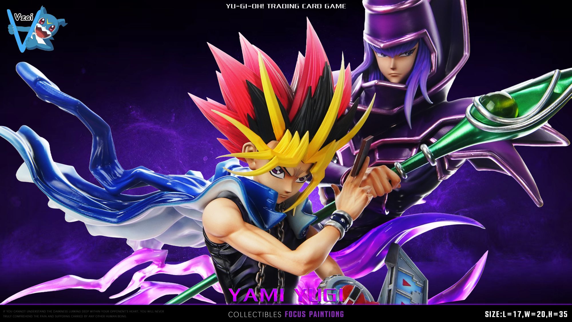 Vzai Studio – Yami Yugi & Dark Magician | Yu-Gi-Oh! - Imagen 2