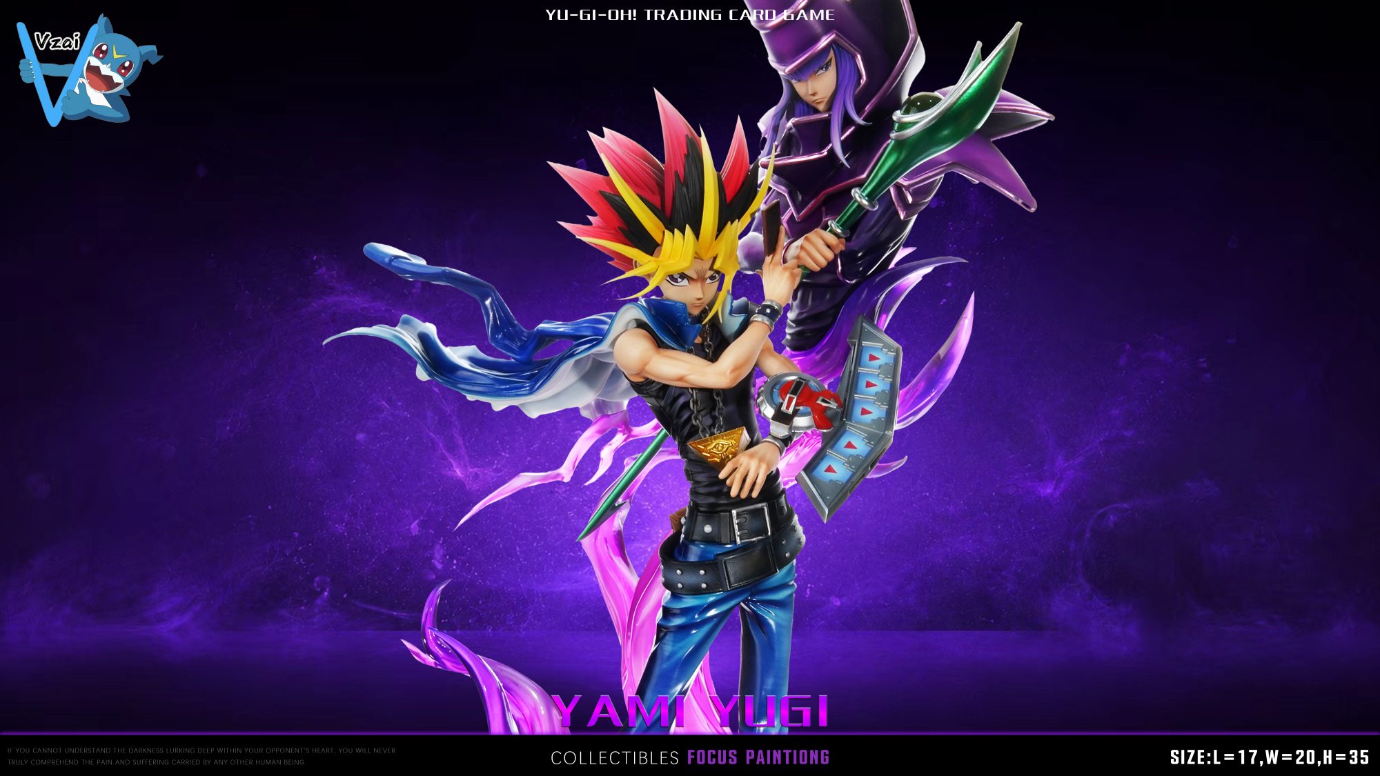 Vzai Studio – Yami Yugi & Dark Magician | Yu-Gi-Oh! - Imagen 6
