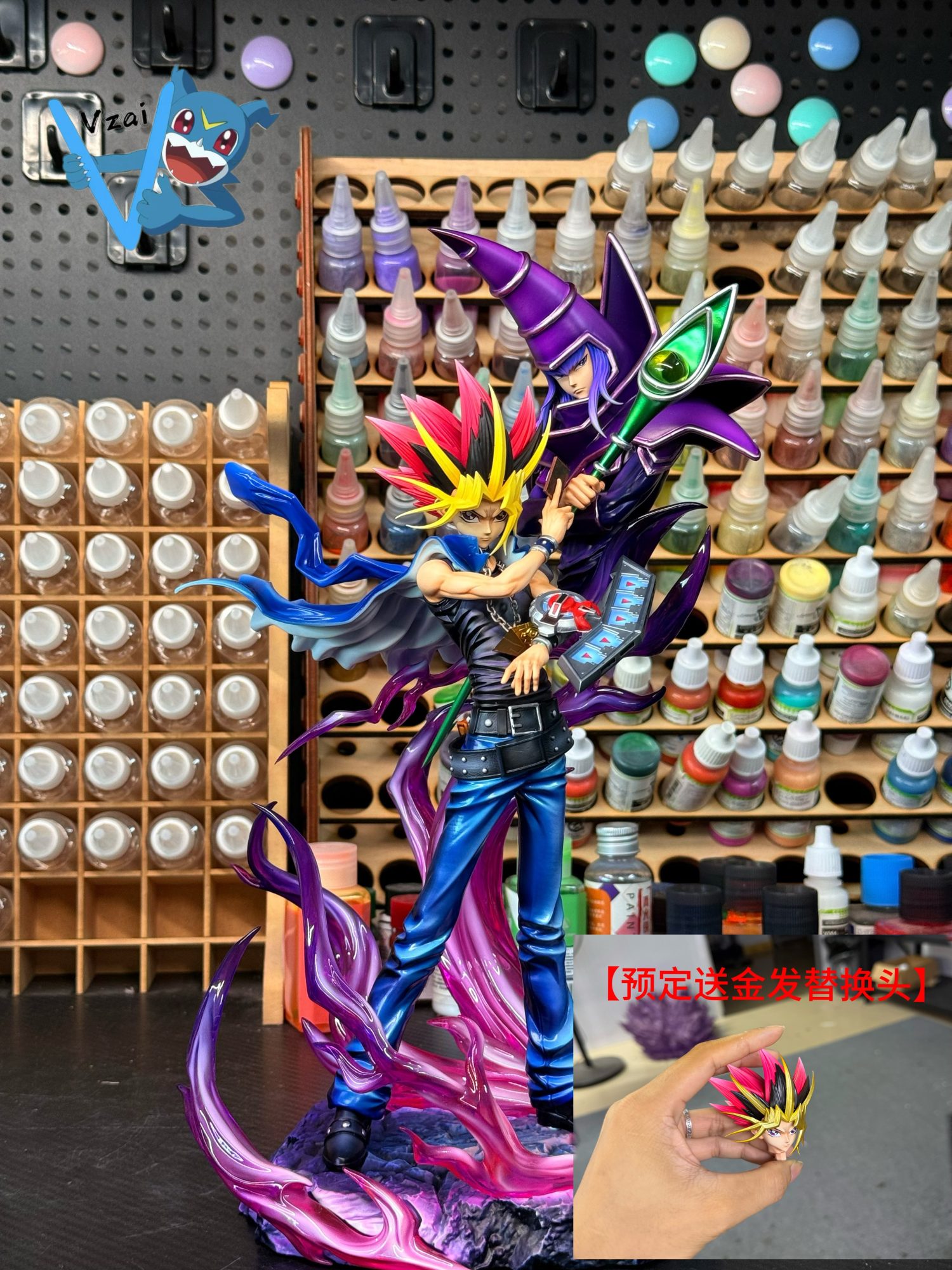 Vzai Studio – Yami Yugi & Dark Magician | Yu-Gi-Oh! - Imagen 3