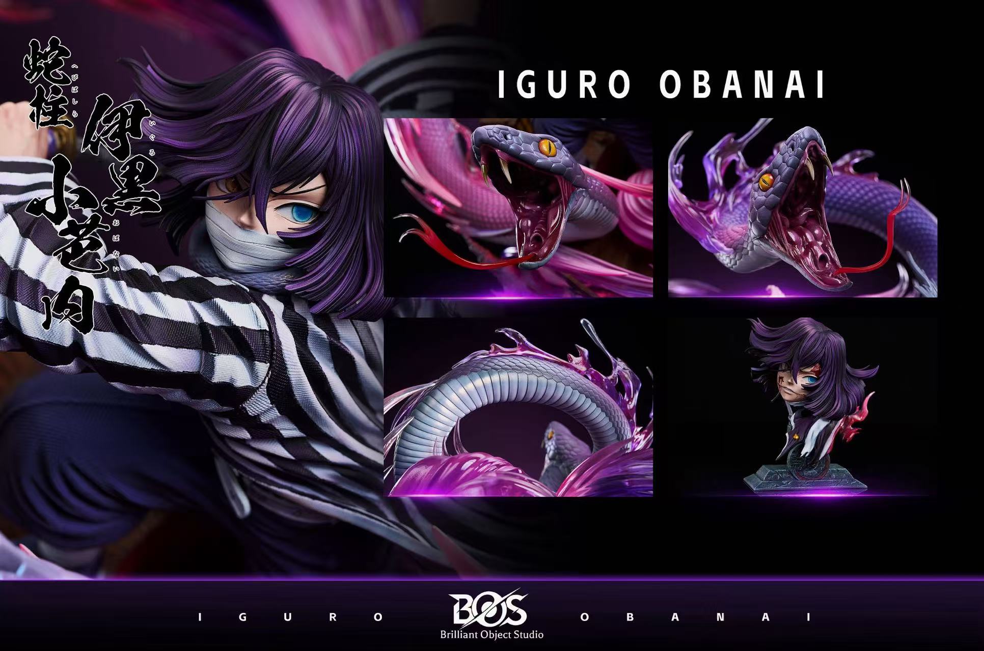 BOS Studio – Obanai Iguro 1/6 | Kimetsu no Yaiba - Imagen 4