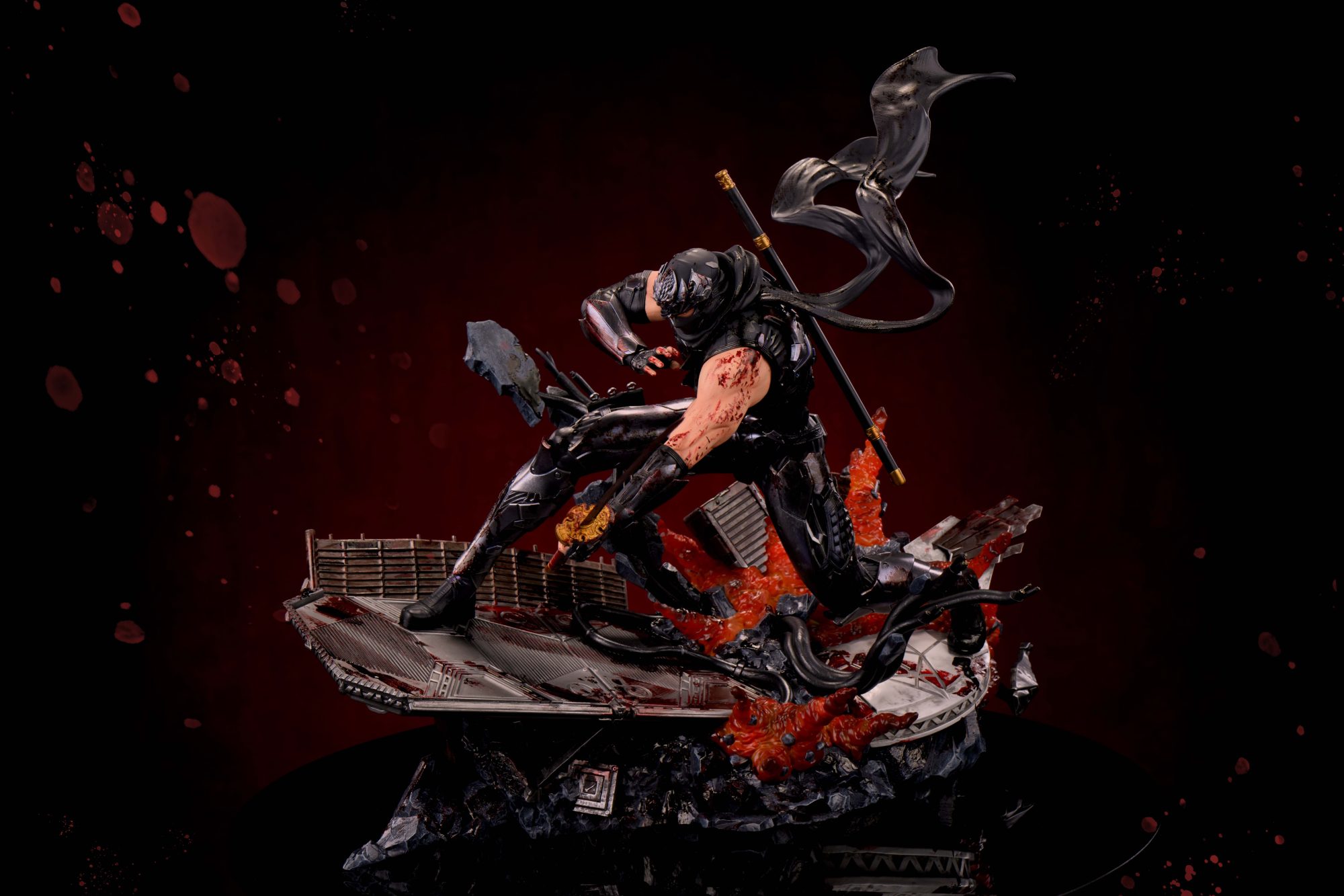 Sword X Wing Studio Ryu Hayabusa 1/4 Ninja Gaiden estatua