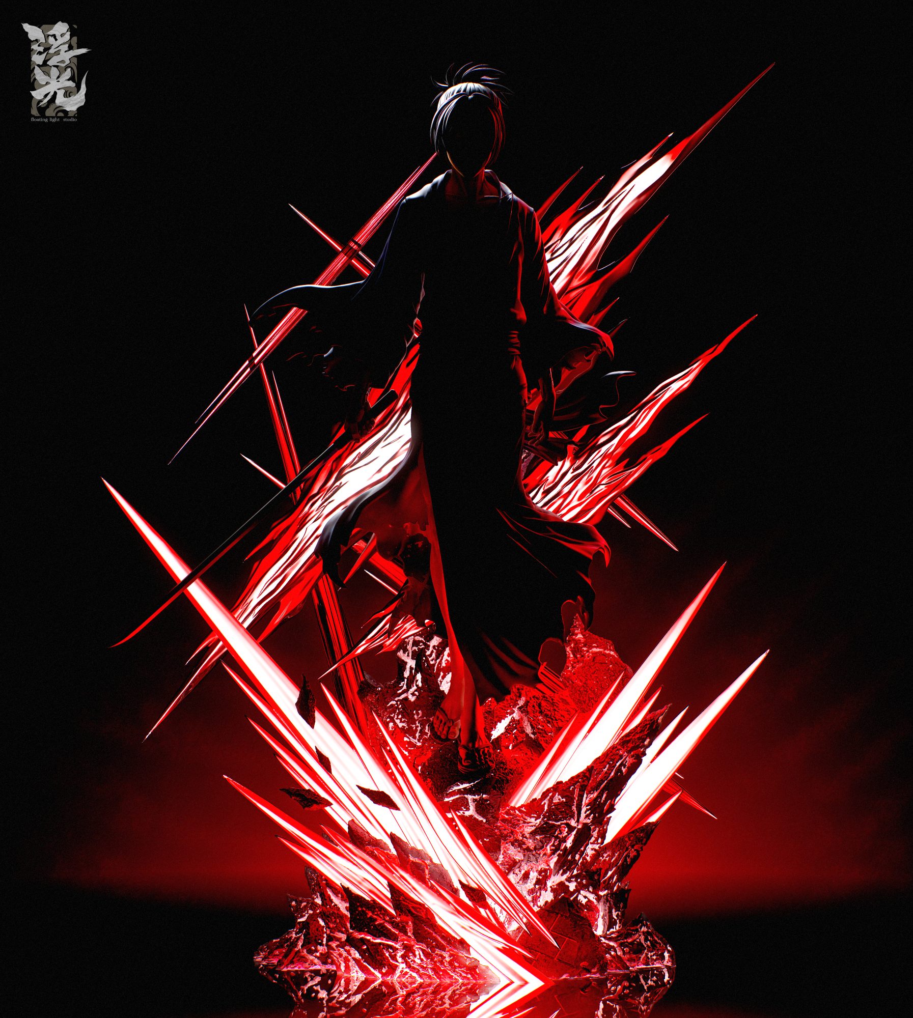 Floating Light Studio – Yato Resin Statue | Noragami - Imagen 7