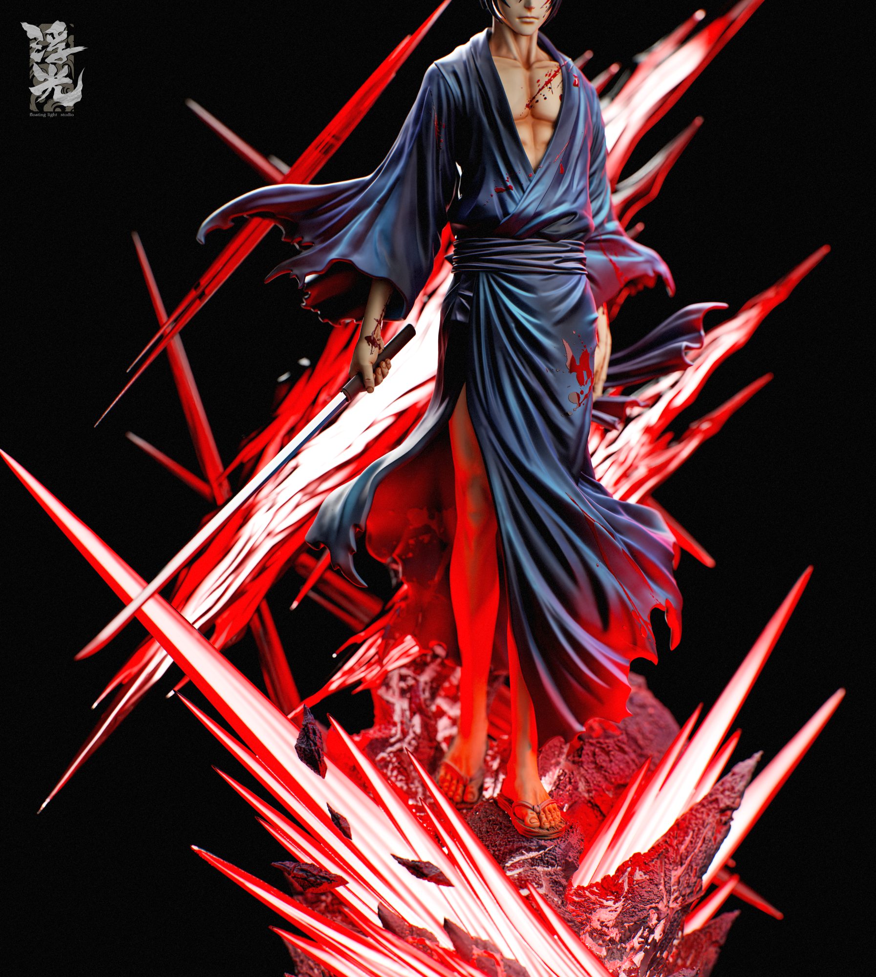 Floating Light Studio – Yato Resin Statue | Noragami - Imagen 6