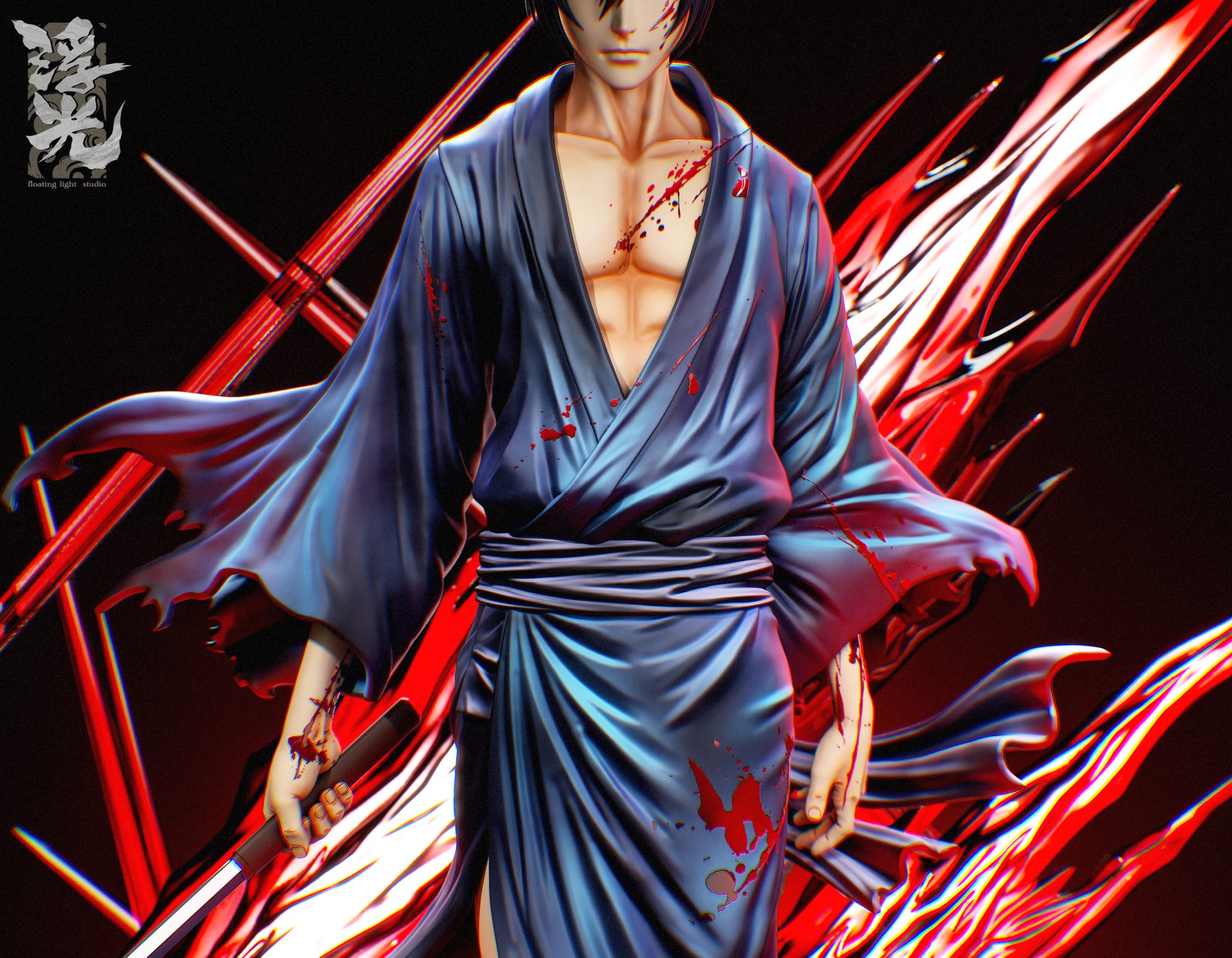 Floating Light Studio – Yato Resin Statue | Noragami - Imagen 5