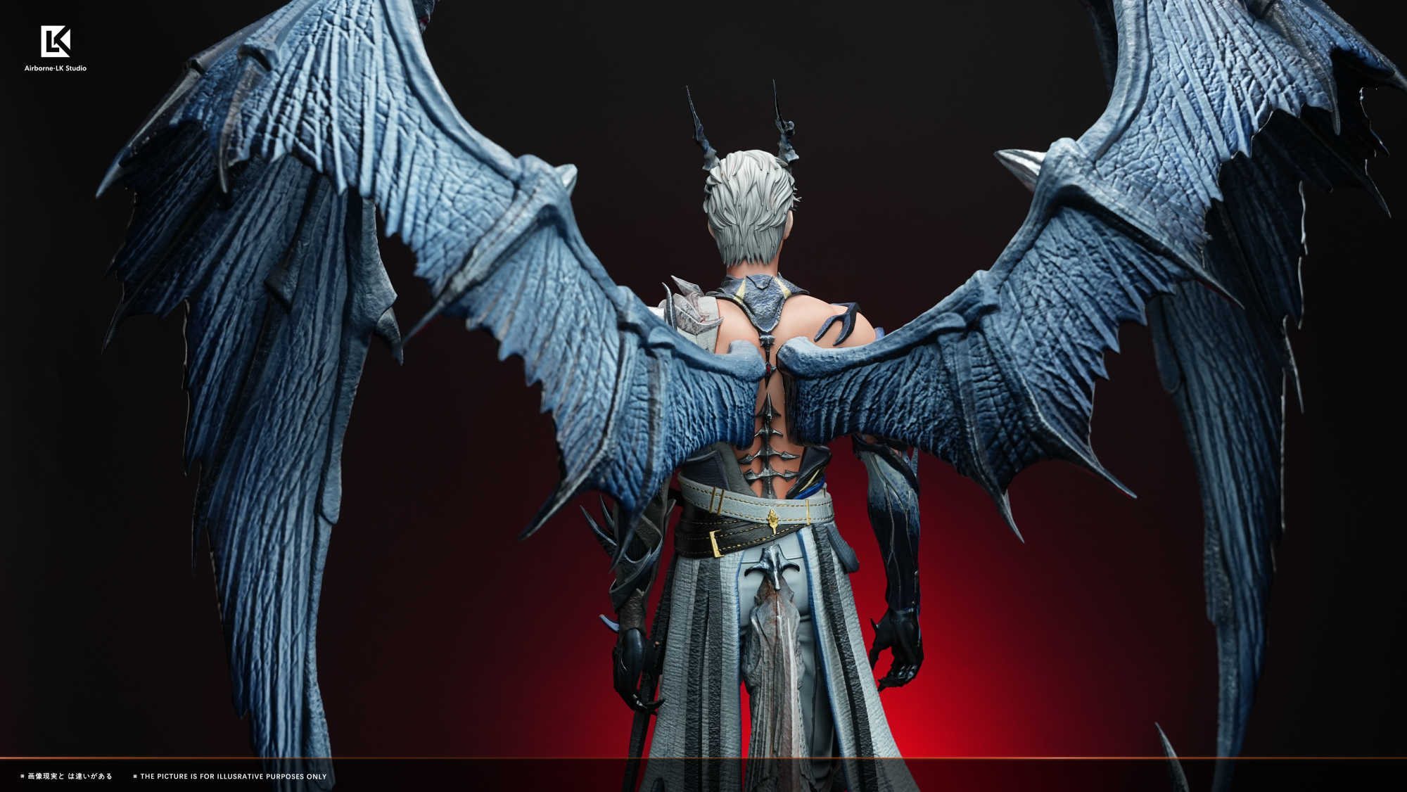 Airborne LK Studio – Dragon Sylus Resin Statue | Love and Deepspace - Imagen 6