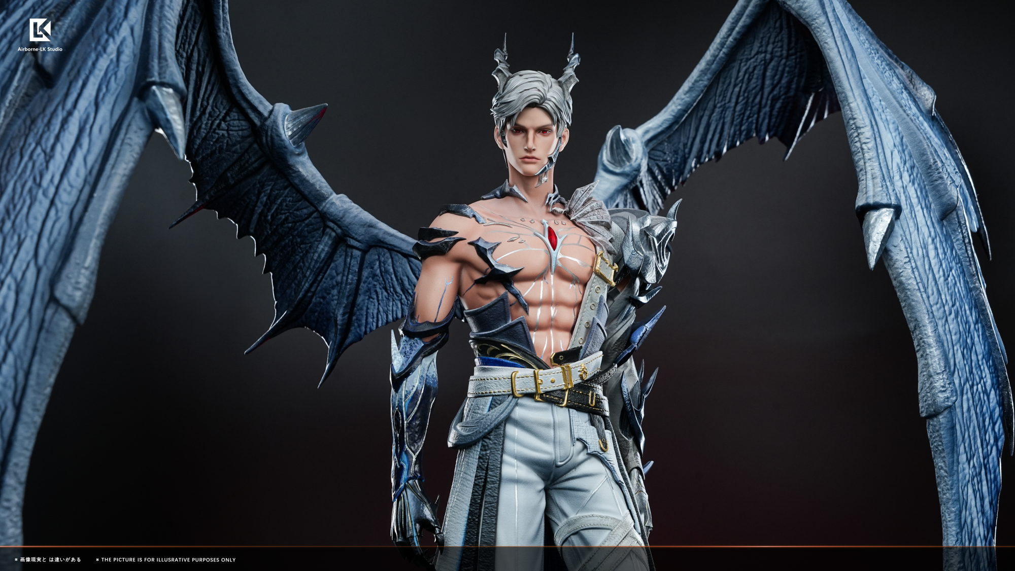 Airborne LK Studio – Dragon Sylus Resin Statue | Love and Deepspace - Imagen 3