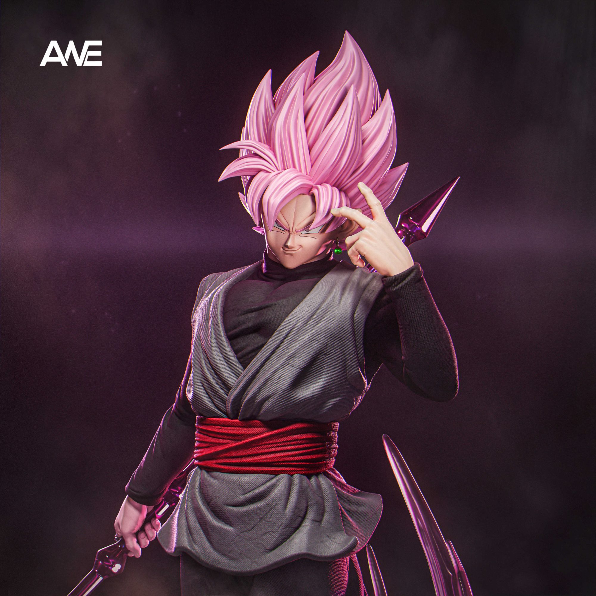 Goku Black Dragon Ball – ANE Studio Resina - Imagen 5