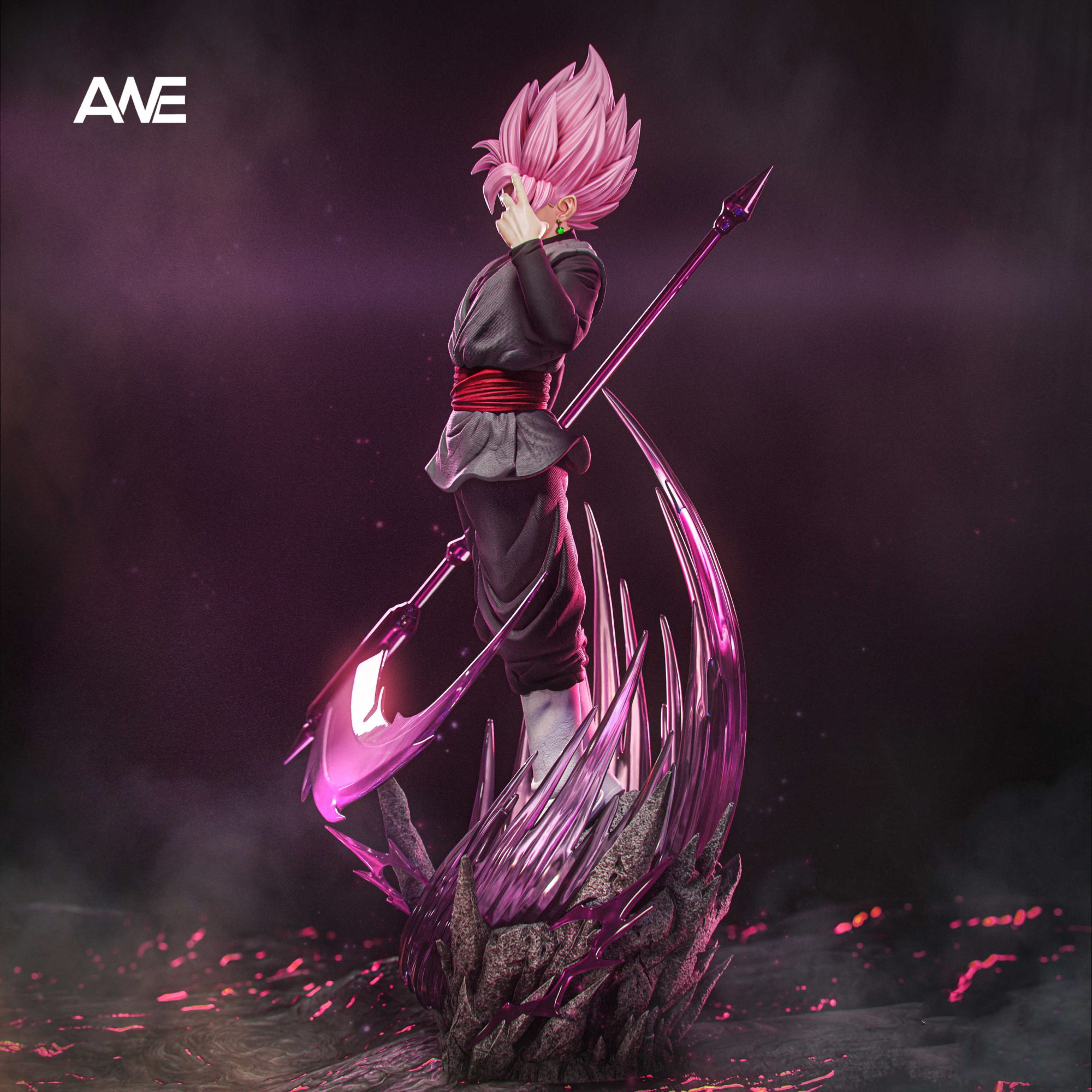 ANE Studio Goku Black Dragon Ball Resina