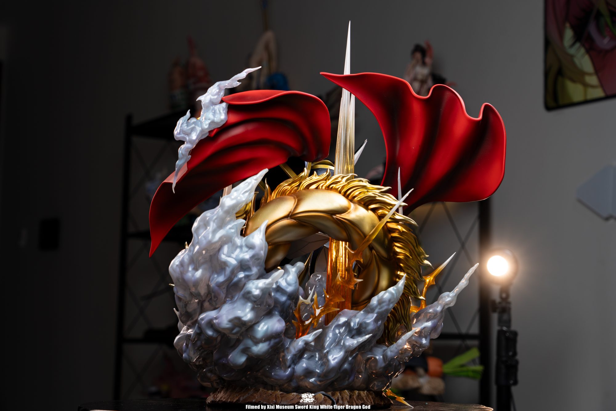 Mashin Hero Wataru Huan Su Studio Caliburn Ryujinmaru X Wataru Ikusabe Resin Statue - Imagen 5
