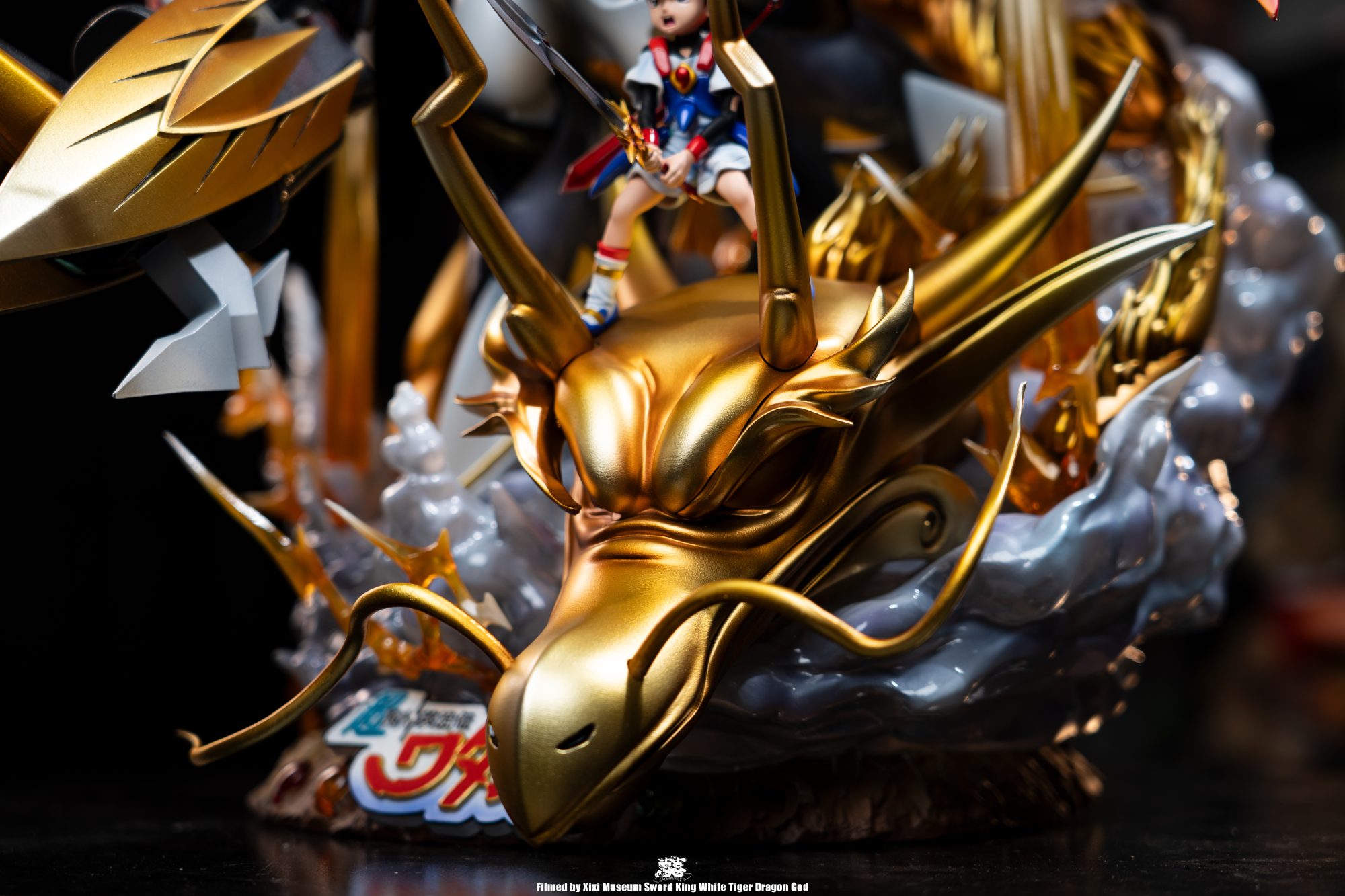 Mashin Hero Wataru Huan Su Studio Caliburn Ryujinmaru X Wataru Ikusabe Resin Statue - Imagen 4