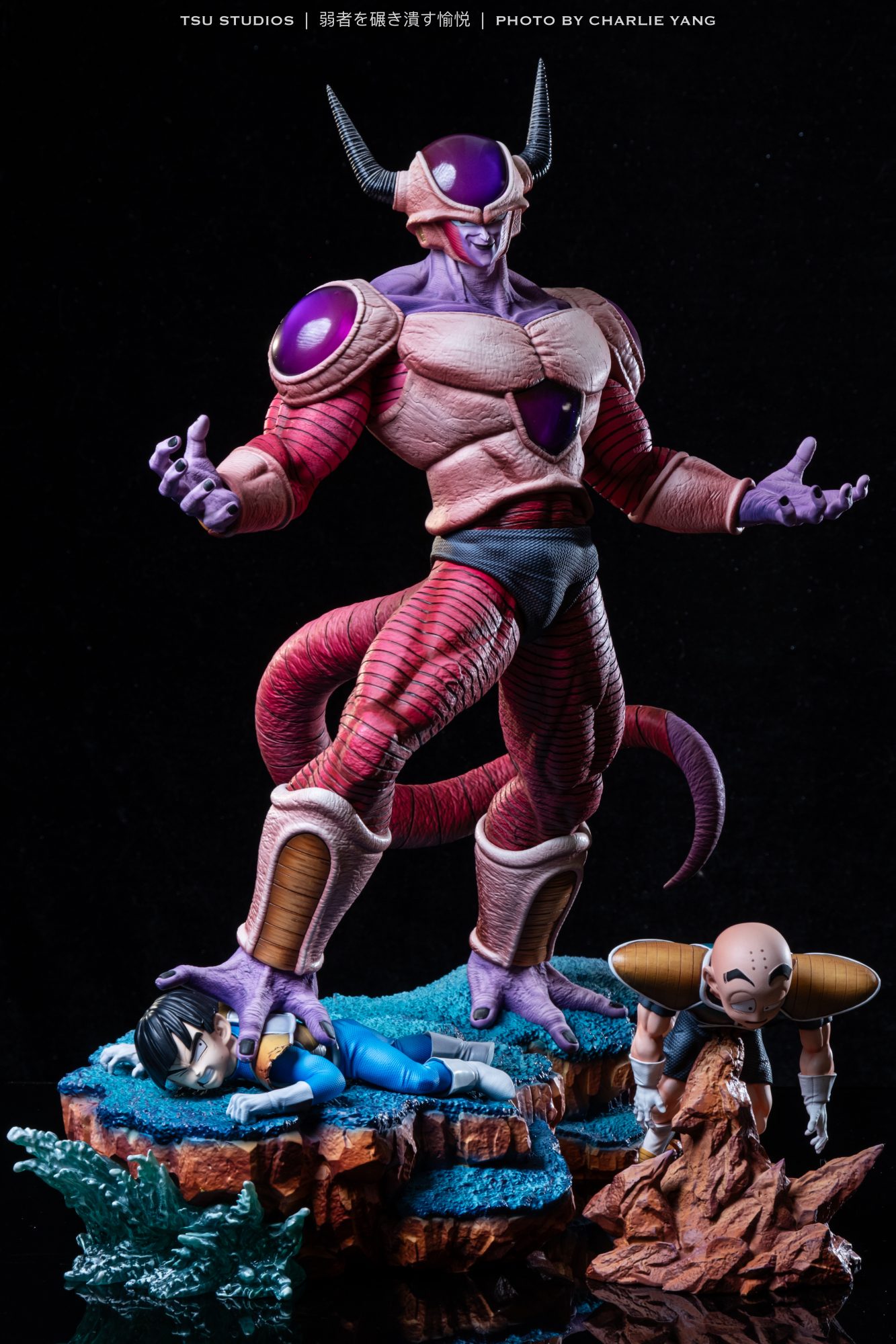 Dragon Ball Tsu Studio Frieza Second Form Resin Statue - Imagen 7