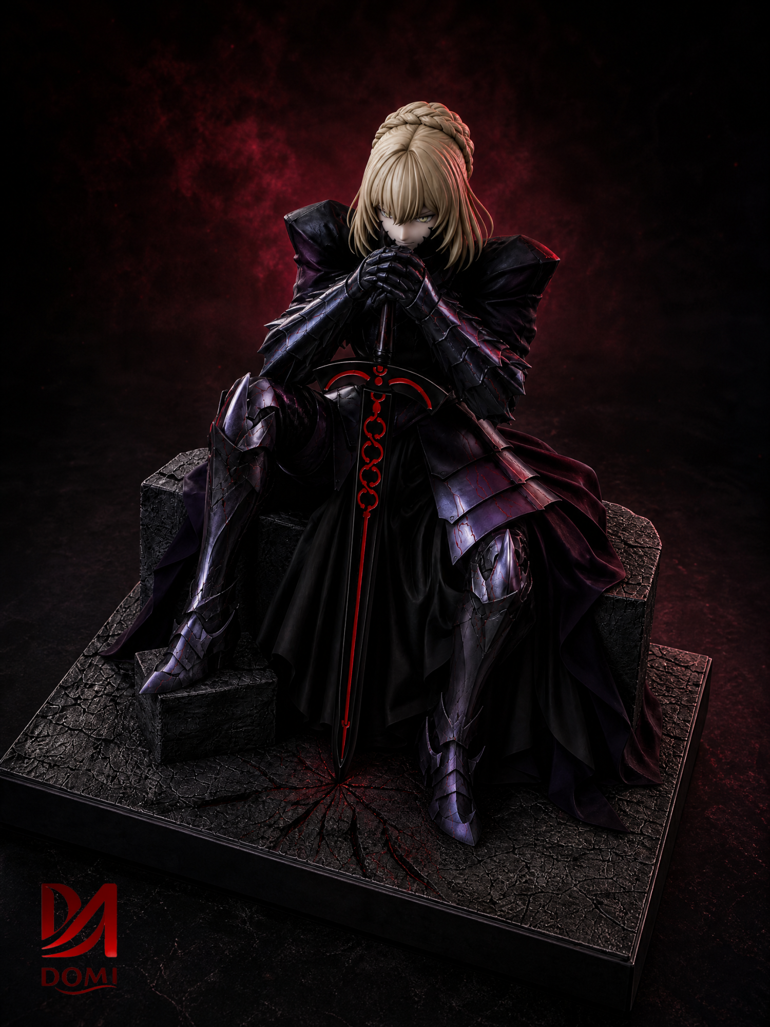 Domi Studio Saber Alter Resin Statue - Imagen 6