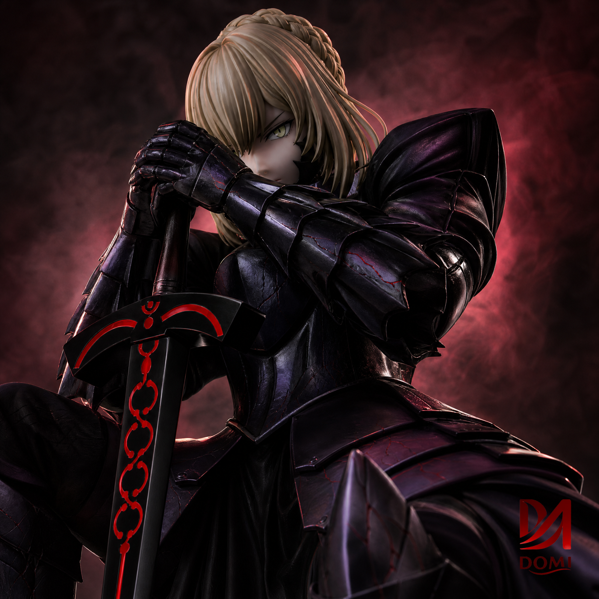 Domi Studio Saber Alter Resin Statue - Imagen 5