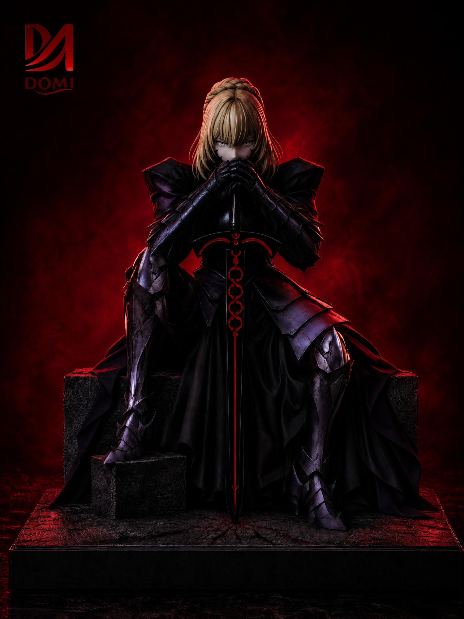 Domi Studio Saber Alter Resin Statue - Imagen 4