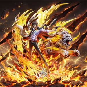 Lue Ying Studio Xanxus Three Kings Resin Statue Katekyo Hitman Reborn