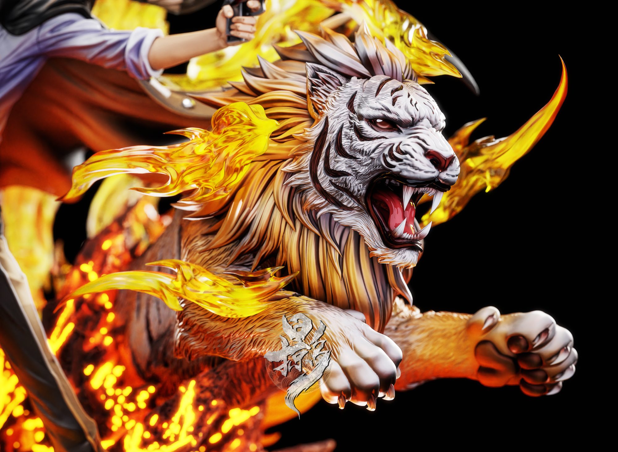 Lue Ying Studio Xanxus Three Kings Resin Statue - Imagen 6