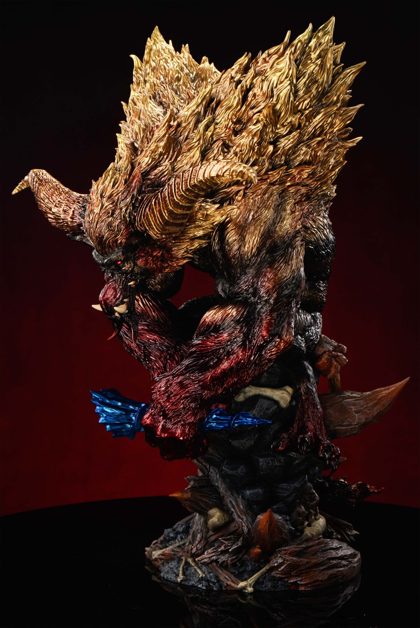 Sword X Wing Studio Furious Rajang Resin Statue - Imagen 10